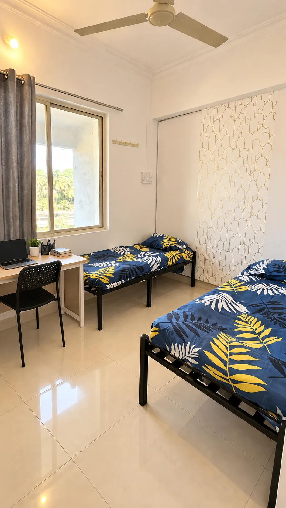 2 Sharing Room - Boys PG room in Warje Atul Nagar Pune starting ₹6,000/month